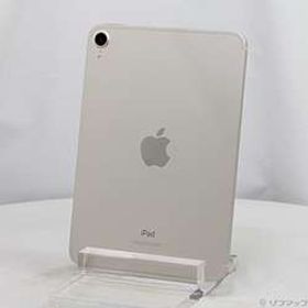 〔中古品〕 iPad mini 第6世代 256GB スターライト MK8H3J／A SIMフリー ［8.3インチ液晶／A15-Bionic］〔中古品〕 iPad mini 第6世代 256GB スターライト MK8H3J／A SIMフリー ［8.3インチ液晶／A15-Bionic］