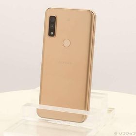 〔中古〕FUJITSU(富士通） arrows We 64GB ローズゴールド FCG01 au SIMフリー〔349-ud〕