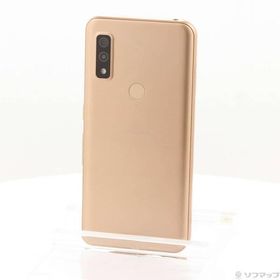〔中古〕FUJITSU(富士通） arrows We 64GB ローズゴールド FCG01 au SIMフリー〔368-ud〕