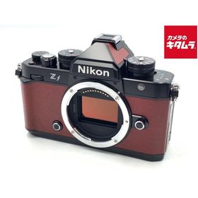【中古】 【美品】 ニコン Zf ボディ ブラック プレミアムエクステリア張替済み ボルドーレッド