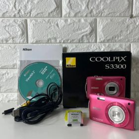 Nikon COOLPIX S3300 ストロベリーピンク デジタルカメラ 人気