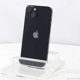 (中古)Apple iPhone13 128GB ミッドナイト MLNC3J/A SIMフリー(377-ud)