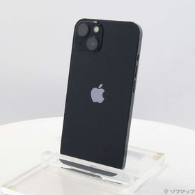 (中古)Apple iPhone13 128GB ミッドナイト MLNC3J/A SIMフリー(377-ud)