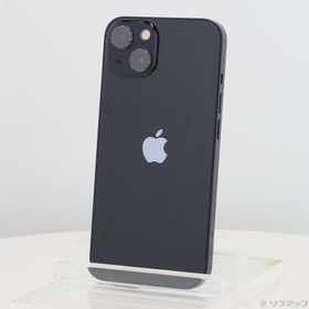 (中古)Apple iPhone13 128GB ミッドナイト MLNC3J/A SIMフリー(377-ud)
