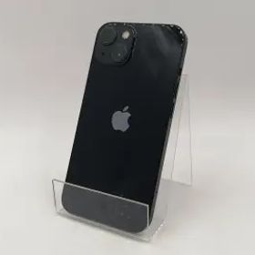 【中古】Apple au 【SIMフリー】 iPhone 13 128GB ミッドナイト MLNC3J/A【千葉】保証期間１ヶ月【ランクC】