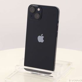 (中古)Apple iPhone13 128GB ミッドナイト MLNC3J/A SIMフリー(344-ud)