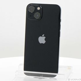 (中古)Apple iPhone13 128GB ミッドナイト MLNC3J/A SIMフリー(352-ud)