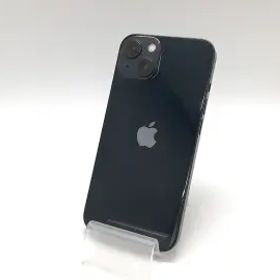 【中古】Apple au 【SIMフリー】 iPhone 13 128GB ミッドナイト MLNC3J/A【鹿児島中町】保証期間１ヶ月【ランクC】