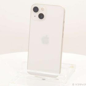 (中古)Apple iPhone13 128GB スターライト MLND3J/A SIMフリー(371-ud)