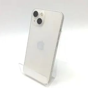 【中古】Apple docomo 【SIMフリー】 iPhone 13 128GB スターライト MLND3J/A【熊本】保証期間１ヶ月【ランクB】