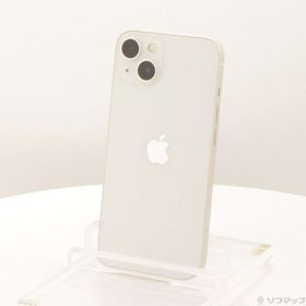 (中古)Apple iPhone13 128GB スターライト MLND3J/A SIMフリー(297-ud)