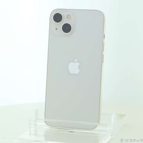 (中古)Apple iPhone13 128GB スターライト MLND3J/A SIMフリー(198-ud)