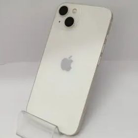 【中古】Apple au 【SIMフリー】 iPhone 13 128GB スターライト MLND3J/A【川越クレアモール】保証期間１ヶ月【ランクA】