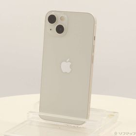 (中古)Apple iPhone13 128GB スターライト MLND3J/A SIMフリー(349-ud)