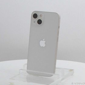 (中古)Apple iPhone13 128GB スターライト MLND3J/A SIMフリー(269-ud)