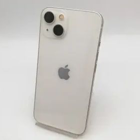 【中古】Apple docomo 【SIMフリー】 iPhone 13 128GB スターライト MLND3J/A【鹿児島中町】保証期間１ヶ月【ランクB】