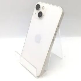 【中古】Apple docomo 【SIMフリー】 iPhone 13 128GB スターライト MLND3J/A【熊本】保証期間１ヶ月【ランクB】