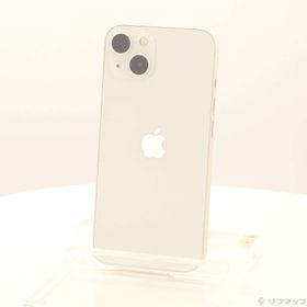 (中古)Apple iPhone13 128GB スターライト MLND3J/A SIMフリー(251-ud)