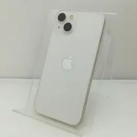 【中古】Apple au 【SIMフリー】 iPhone 13 128GB スターライト MLND3J/A【大須】保証期間１ヶ月【ランクC】