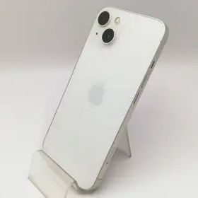 【中古】【赤ロム保証あり】Apple SoftBank 【SIMフリー】 iPhone 13 128GB スターライト MLND3J/A【戸塚】保証期間１ヶ月【ランクB】
