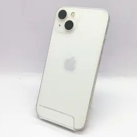 【中古】Apple SoftBank 【SIMフリー】 iPhone 13 128GB スターライト MLND3J/A【立川フロム中武】保証期間１ヶ月【ランクB】