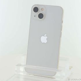 (中古)Apple iPhone13 128GB スターライト MLND3J/A SIMフリー(371-ud)