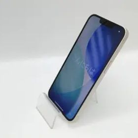 【中古】Apple UQmobile 【SIMフリー】 iPhone 13 128GB スターライト MLND3J/A【京都】保証期間１ヶ月【ランクB】