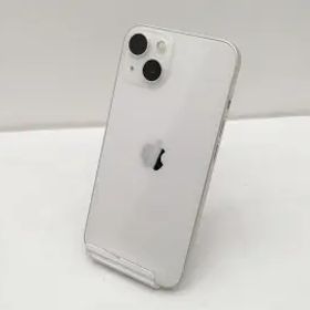 【中古】Apple 国内版 【SIMフリー】 iPhone 13 128GB スターライト MLND3J/A【仙台イービーンズ】保証期間１ヶ月【ランクA】