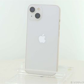 (中古)Apple iPhone13 128GB スターライト MLND3J/A SIMフリー(377-ud)