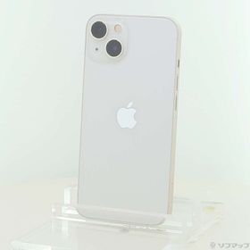(中古)Apple iPhone13 128GB スターライト MLND3J/A SIMフリー(377-ud)