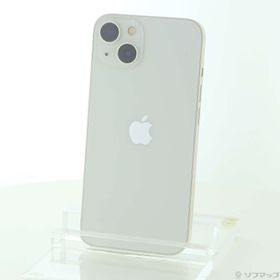 (中古)Apple iPhone13 128GB スターライト MLND3J/A SIMフリー(269-ud)