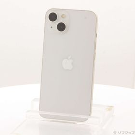 (中古)Apple iPhone13 128GB スターライト MLND3J/A SIMフリー(368-ud)