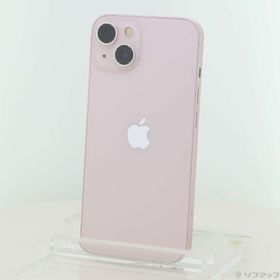 (中古)Apple iPhone13 128GB ピンク MLNE3J/A SIMフリー(258-ud)