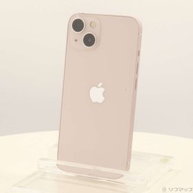 (中古)Apple iPhone13 128GB ピンク MLNE3J/A SIMフリー(377-ud)