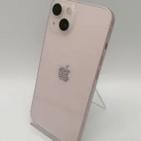 【中古】Apple docomo 【SIMフリー】 iPhone 13 128GB ピンク MLNE3J/A【小倉駅前】保証期間１ヶ月【ランクC】