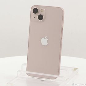 (中古)Apple iPhone13 128GB ピンク MLNE3J/A SIMフリー(269-ud)