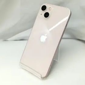 【中古】Apple 国内版 【SIMフリー】 iPhone 13 128GB ピンク MLNE3J/A【札幌】保証期間１ヶ月【ランクC】