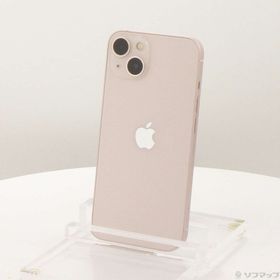 (中古)Apple iPhone13 128GB ピンク MLNE3J/A SIMフリー(377-ud)