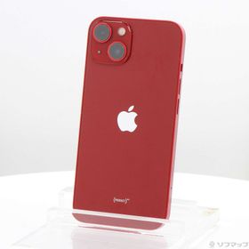 (中古)Apple iPhone13 128GB プロダクトレッド MLNF3J/A SIMフリー(352-ud)