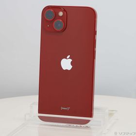 (中古)Apple iPhone13 128GB プロダクトレッド MLNF3J/A SIMフリー(262-ud)