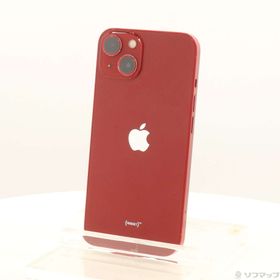 (中古)Apple iPhone13 128GB プロダクトレッド MLNF3J/A SIMフリー(198-ud)