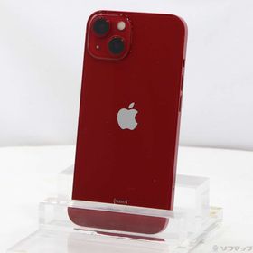 (中古)Apple iPhone13 128GB プロダクトレッド MLNF3J/A SIMフリー(371-ud)