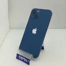【中古】Apple SoftBank 【SIMフリー】 iPhone 13 128GB ブルー MLNG3J/A【大須】保証期間１ヶ月【ランクB】