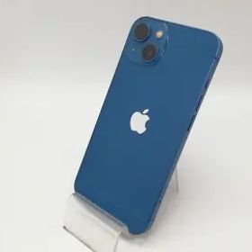 【中古】Apple ymobile 【SIMフリー】 iPhone 13 128GB ブルー MLNG3J/A【三宮駅前】保証期間１ヶ月【ランクB】