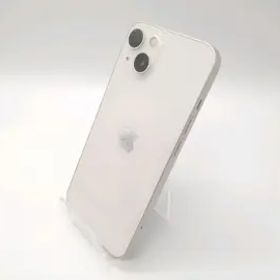 【中古】Apple SoftBank 【SIMフリー】 iPhone 13 256GB スターライト MLNJ3J/A【スマーク伊勢崎】保証期間１ヶ月【ランクC】