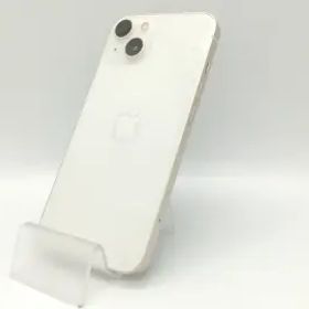 【中古】Apple docomo 【SIMフリー】 iPhone 13 256GB スターライト MLNJ3J/A【福岡天神】保証期間１ヶ月【ランクB】