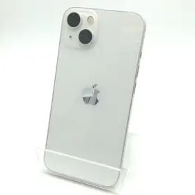 【中古】Apple docomo 【SIMフリー】 iPhone 13 256GB スターライト MLNJ3J/A【柏】保証期間１週間【ランクC】