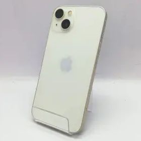 【中古】Apple 国内版 【SIMフリー】 iPhone 13 256GB スターライト MLNJ3J/A【立川フロム中武】保証期間１ヶ月【ランクA】
