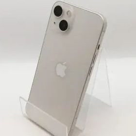 【中古】Apple SoftBank 【SIMフリー】 iPhone 13 256GB スターライト MLNJ3J/A【津田沼】保証期間１ヶ月【ランクC】