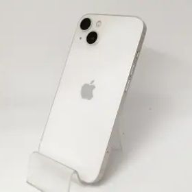 【中古】Apple au 【SIMフリー】 iPhone 13 256GB スターライト MLNJ3J/A【戸塚】保証期間１ヶ月【ランクC】